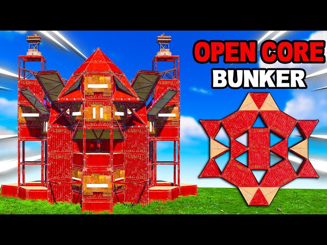 Perfect BUNKER for SOLO / DUO / Open Core / Rust Base Design 2025