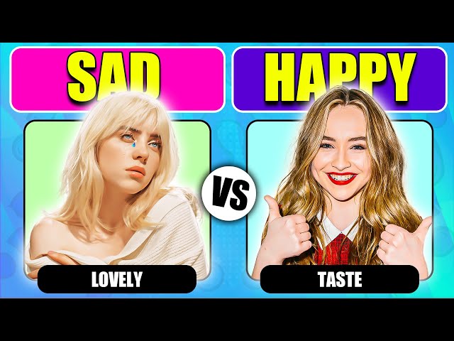 Save One Song | Sad Songs 😢 vs Happy Songs 😊 | Emotional Music Challenge 🔥✨