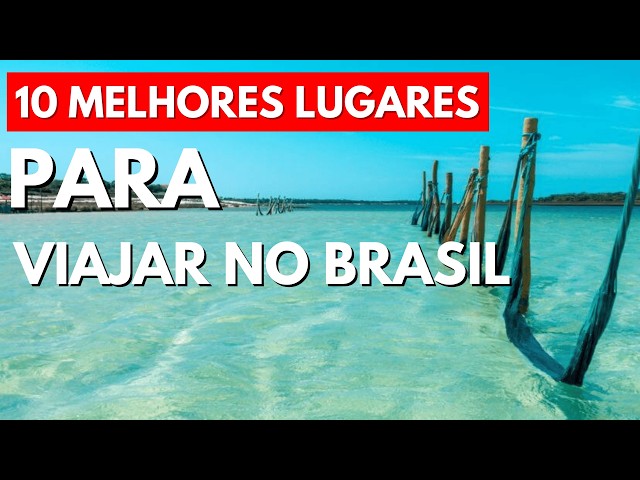 10 LUGARES BARATOS para VIAJAR no BRASIL (com preços) - Roteiro de viagem