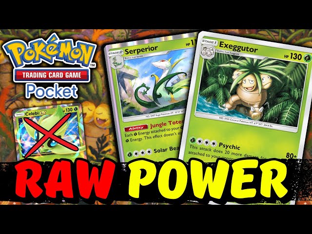 CELEBI EX? COOL, BUT I LIKE EXEGGUTOR MORE! | Pokemon TCG Pocket