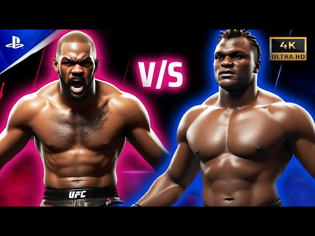 Francis Ngannou takes on Jon Jones in a EPIC MMA Fight!