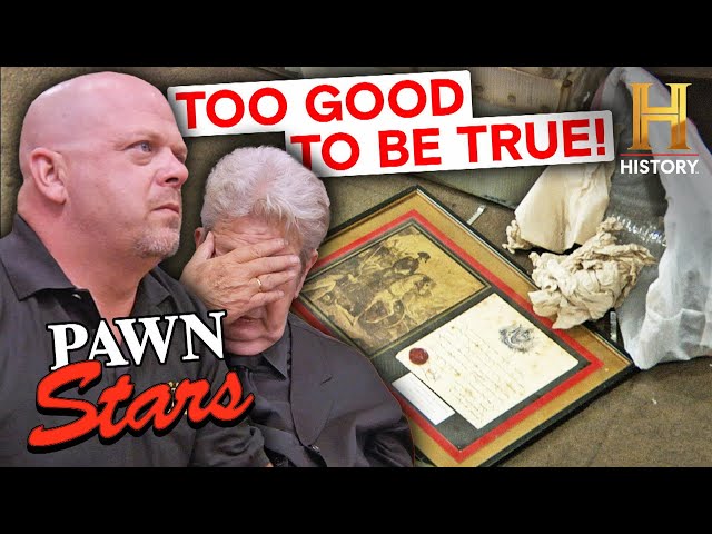 Pawn Stars: FAKE Famous Signatures Shock the Pawn Stars