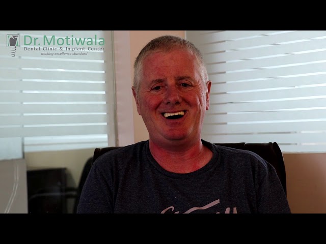 Scotsman gets fixed teeth after wearing dentures for 25 years | no Bone graft/sinus lift | PT3D