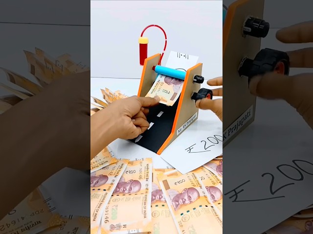 #youtubeshort How To Make A Simple Money Printer Machine 😍  #shorts #viral #treanding