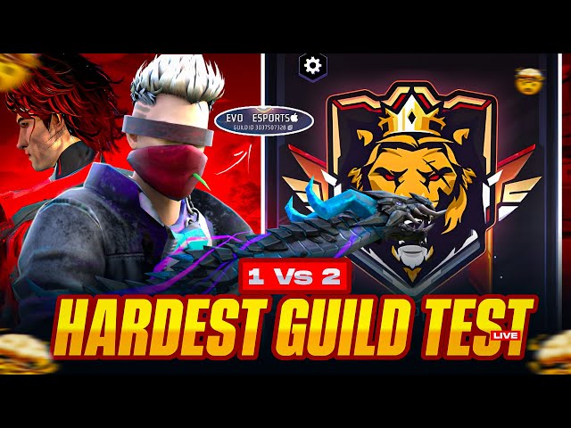 GUILD TEST LIVE JOIN EVO ESPORTS 1 VS 2 GUILD TEST JOIN EVO ESPORTS