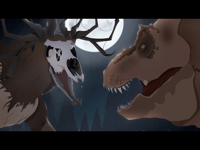 Wendigo VS T-Rex - Stick Nodes Animation