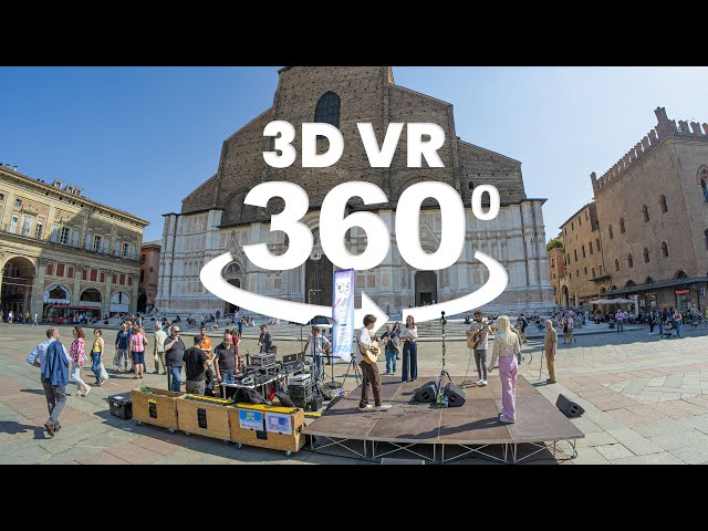 [Digital CorNeR] 3D VR 360° Flashmob @ Bologna, Italy