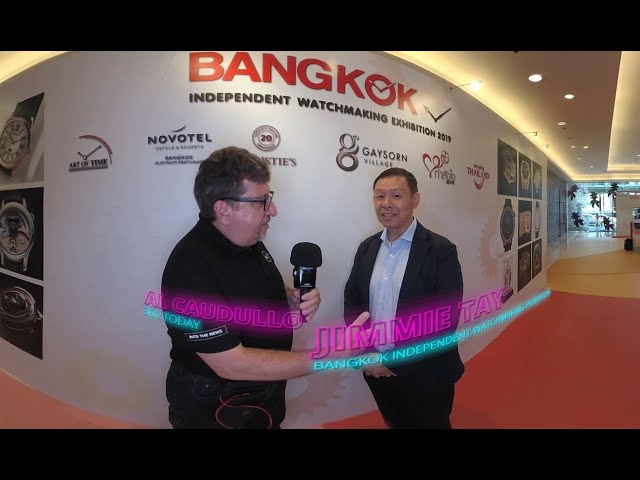 Interview with Jimmie Tay  Organizer  Bangkok Independent Watchmakers Exhibition 3D 180