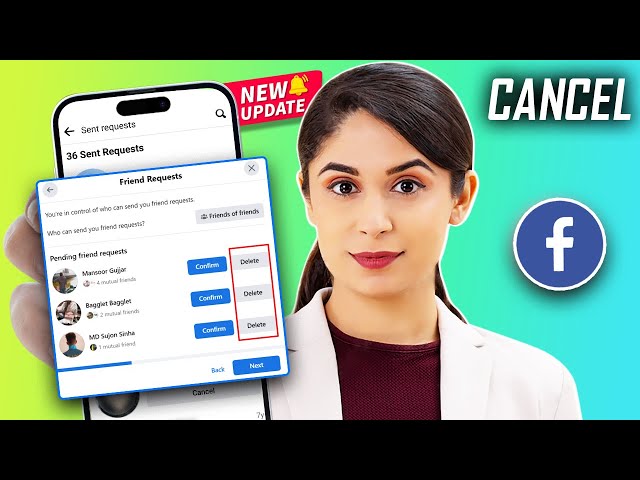 How to cancel send friend requests on Facebook - Full Guide