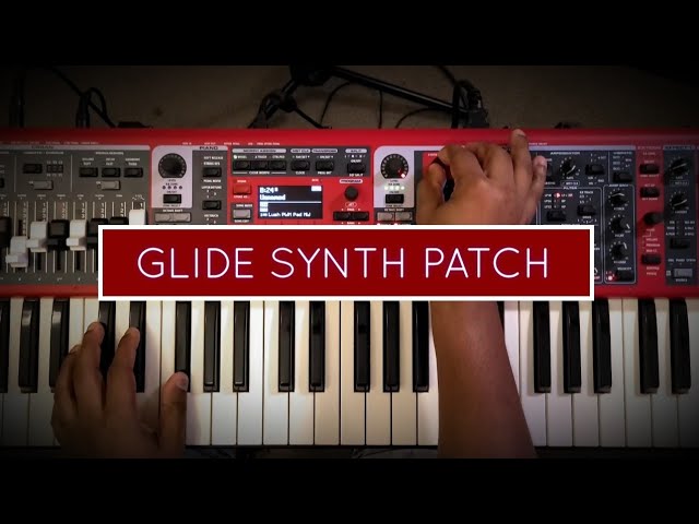 Nord Stage 3 - How To Make A R&B Glide Pad | Nord R&B Patch Tutorial