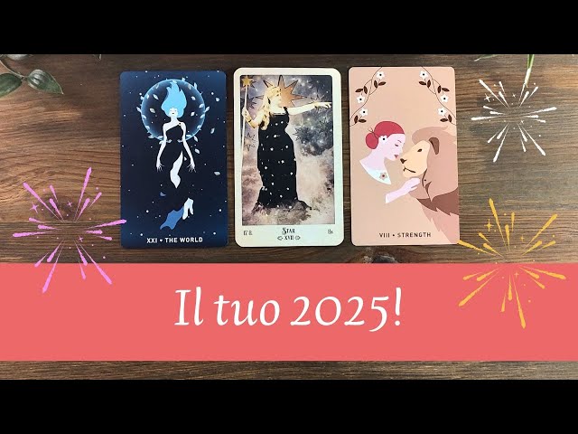 🔮 Il tuo 2025 🔮 Tarocchi Interattivi