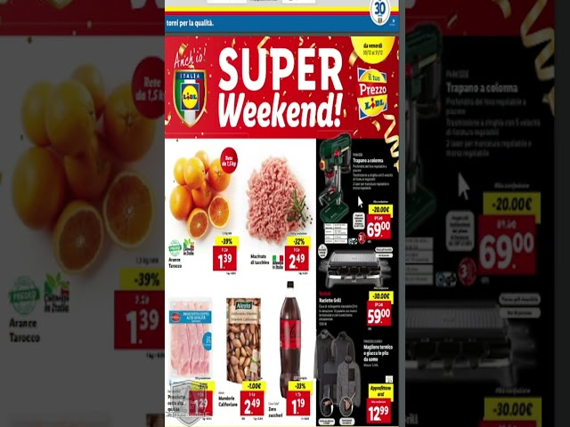 LIDL - OFFERTE ATTREZZI DA GIOVEDI' 29 DICEMBRE #shorts #lidloferta #lidl