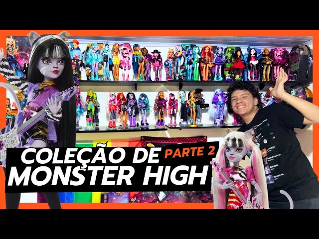 MINHA COLEÇÃO DE MONSTER HIGH DA GERAÇÃO 3! (PARTE 2) #monsterhighg3 #dolls #collection