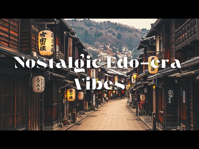 Nostalgic Village Vibes🏚️Japanese Lofi Hip Hop Beats Retro 1980 and 1990s📻Mix For Relaxing & Focus