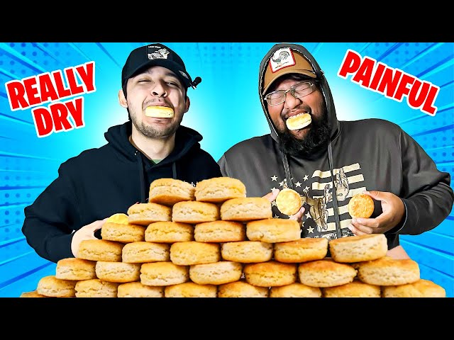 Beating Matt Stonie Biscuit Challenge