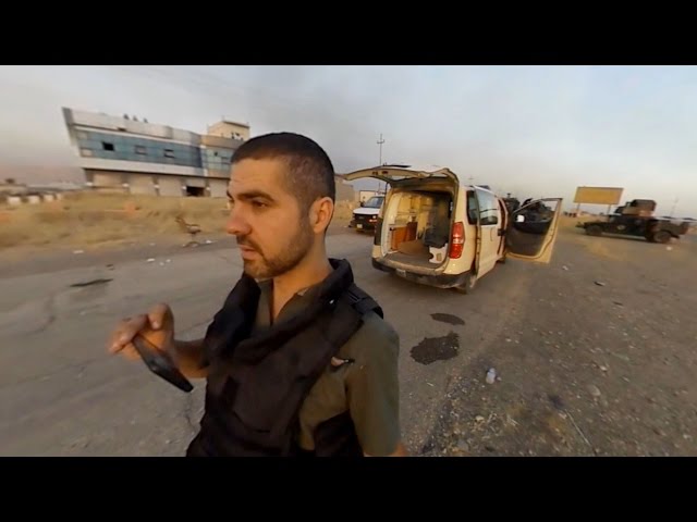 Battle for Mosul: On the front line near Bartella, Iraq