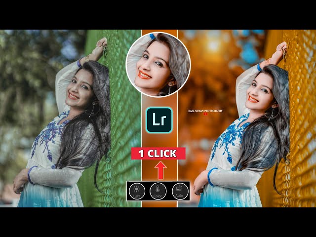 Lightroom amazing orange and blue photo editing | Lightroom orange tone photo editing | Razz suman