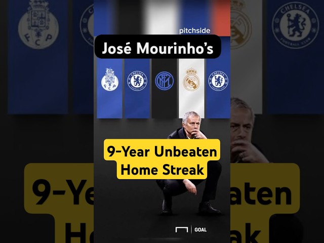 "José Mourinho’s 9-Year Unbeaten Home Streak – The Special One!"