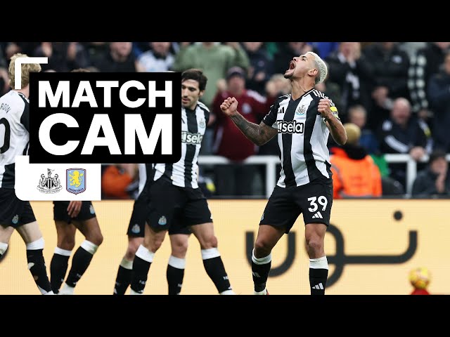 MATCH CAM 🎥 Newcastle United 3 Aston Villa 0 | Behind The Scenes