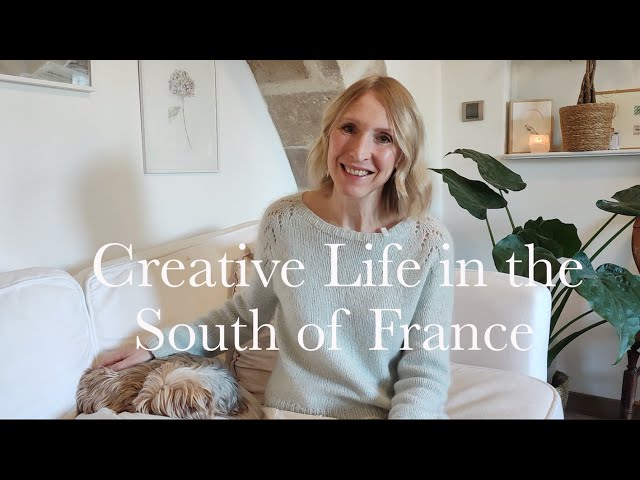 Creative Life in the South of France, The Felix Pullover and My Watercolour Art.