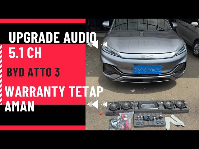 PERDANA UPGRADE AUDIO 5.1 CH SOKET TO SOKET BYD ATTO 3 RAINBOW JERMAN