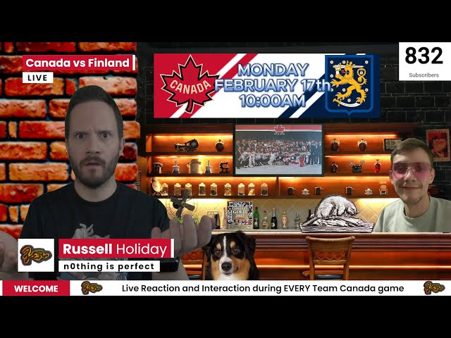 Like a Game Seven | Canada vs Finland | Live Reaction and Interaction