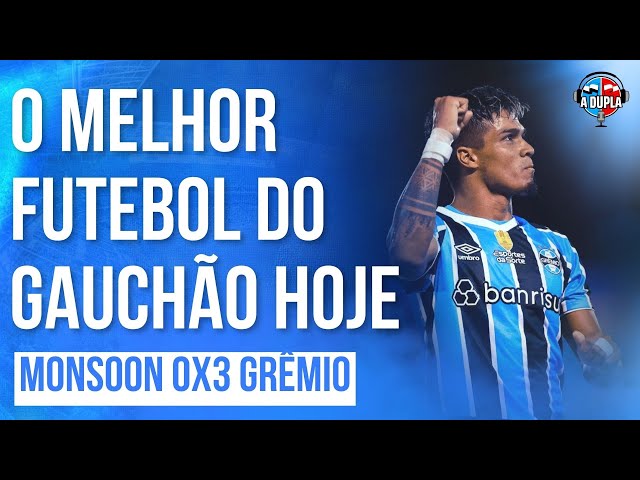 🔵⚫️ Grêmio 3x0 Monsoon: Um show dos reservas em NH | Monsalve e Arezo acabaram com o jogo...