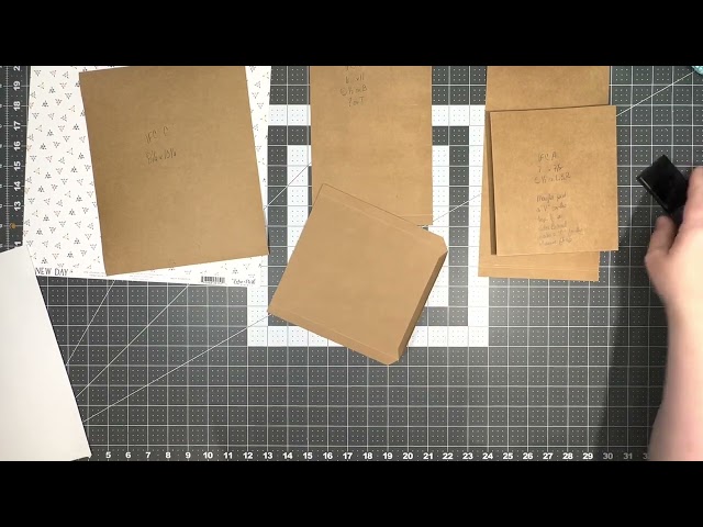 New Day Book in a Box Tutorial 5 Inside Front Cover