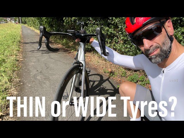 Thin vs Wide Tyres for Road Bikes | Myth vs modern tech? Is my setup suddenly slowing me down?