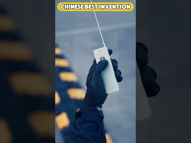 China's Police Anti-theft device 😮 #facts #china