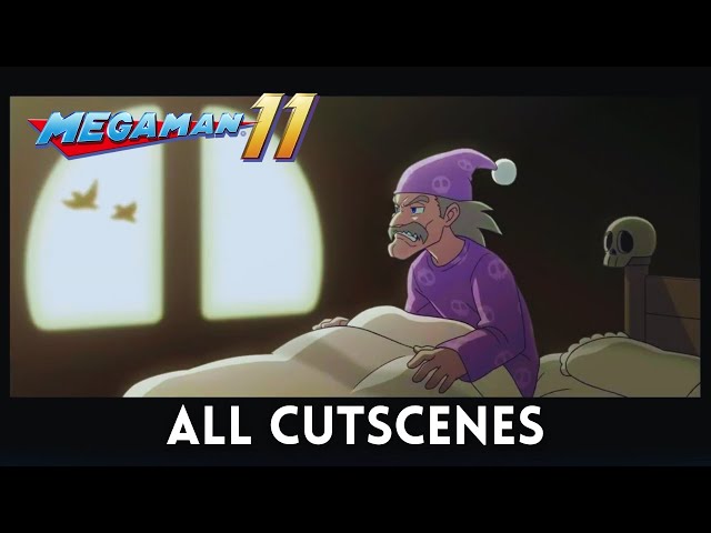 Mega Man 11 - All Cutscenes