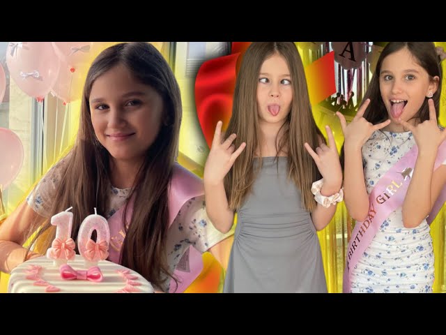 DZIESIĄTE URODZINY LENKI!🎂❤️ | KOKARDKOWA IMPREZA 🎂🎀