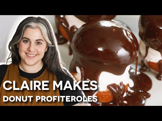 Make Perfect Donut Profiteroles with Claire Saffitz | Dessert Person