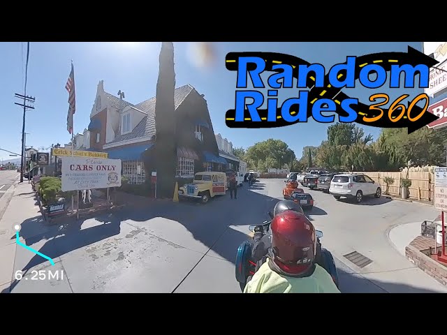 Come ride with me in to Bishop - RRD1-9 - 3rd Person VR 4K 360°