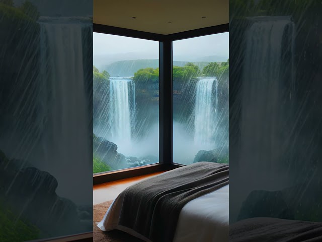 Explore a Weekend Retreat | Rain & Waterfall to Wash Away Stress ✨