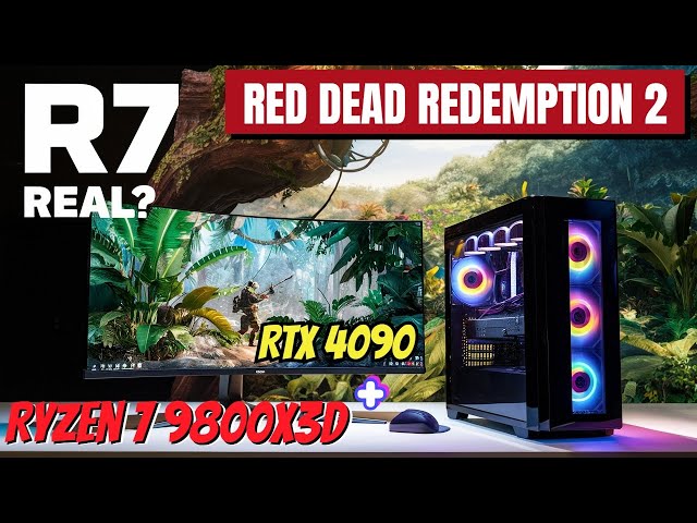 R7-9800X3D | Red Dead Redemption 2 | RTX 4090 @1440p PC Gameplay