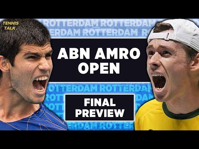 Alcaraz vs De Minaur | Rotterdam Open 2025 Final | Tennis Talk Preview