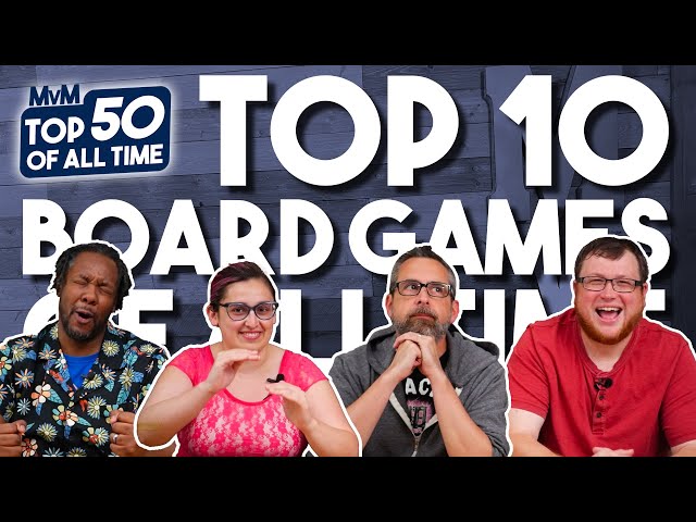 Top 10 Board Games of All Time - WOW!