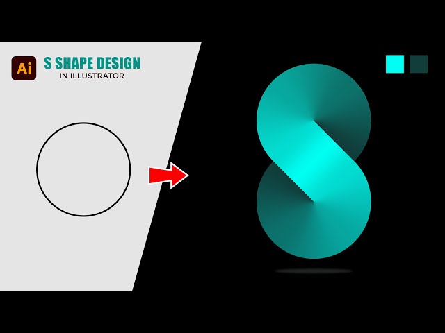 An Amazing Text Design in Illustrator | S Shape Typography | Illustrator Tutorial | JZ Graphics