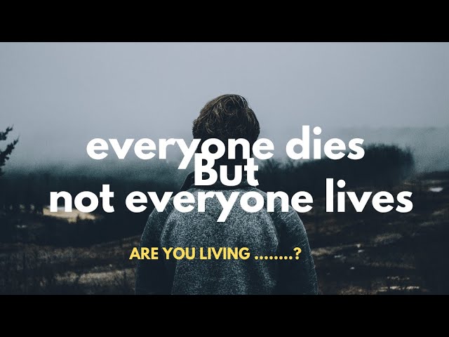 ARE YOU REALLY LIVING YOUR LIFE ...??|||BE LIMITLESS