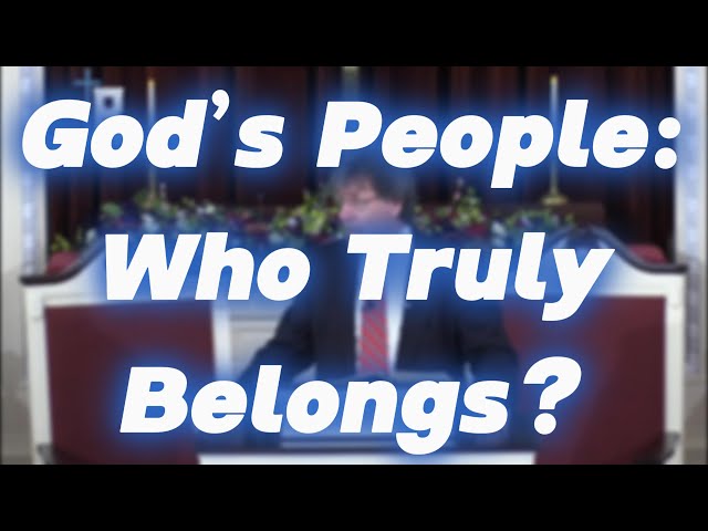 Who Are God's People? Understanding Israel Through Scripture, Not Headlines