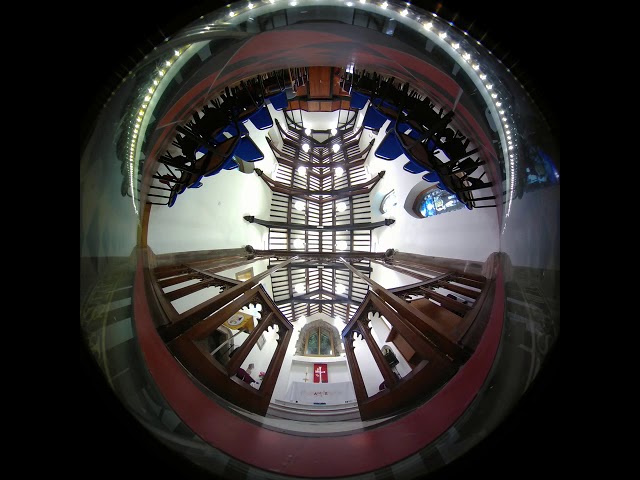 Nunnery, Chapel, 360, Immersive Cinema, Dome, Fulldome, VR, Virtual Reality