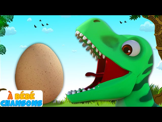 À Bébé Chansons| 🦖 La Chanson des Dinosaures 🎶 | Comptine pour enfants