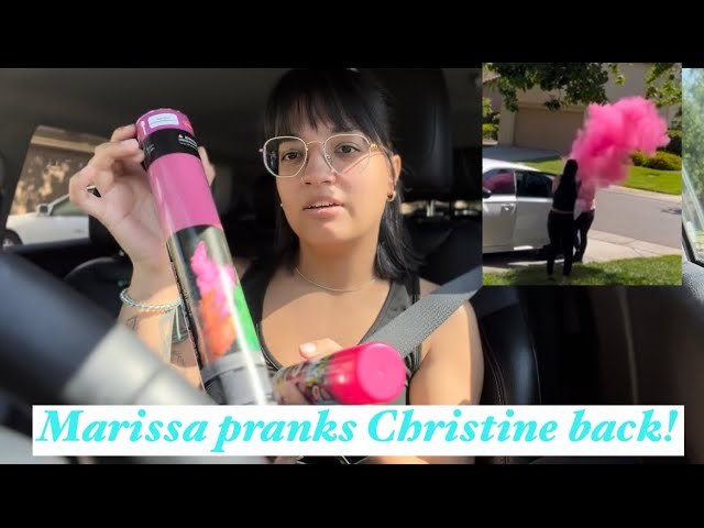 Prank war continues! Marissa Pranks Christine back!