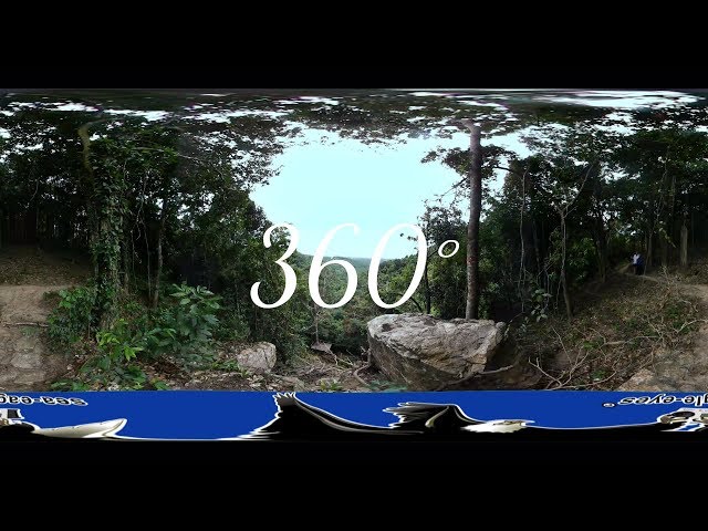 Maenam Waterfall 360° 01-2017 / Koh Samui / Thailand