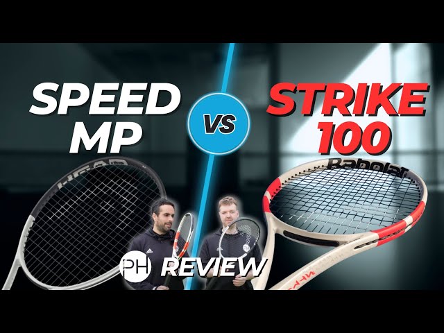 REVIEW: BABOLAT PURE STRIKE 100 v HEAD SPEED MP 2024 | BRAND NEW RACKETS | Comparison