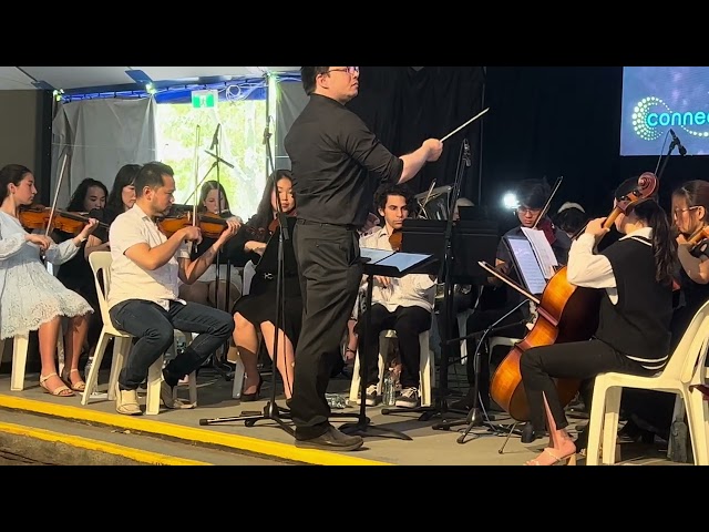 Be As One worship song with Orchestra (iPhone video capture)