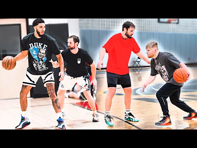 Jayson Tatum’s Trainer Puts Me Through NBA Workout!