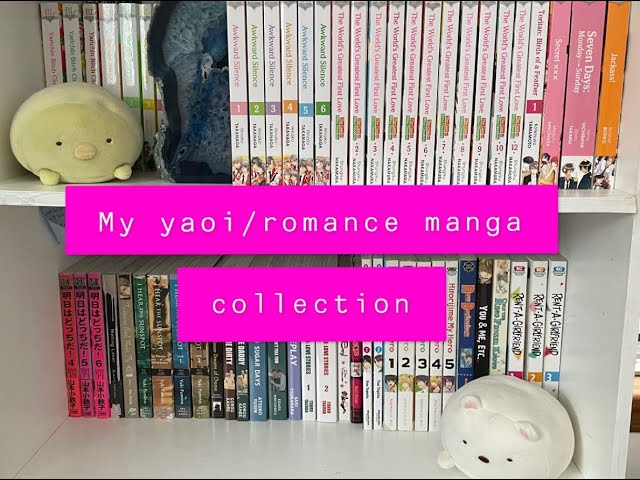 Yaoi/romance manga collection