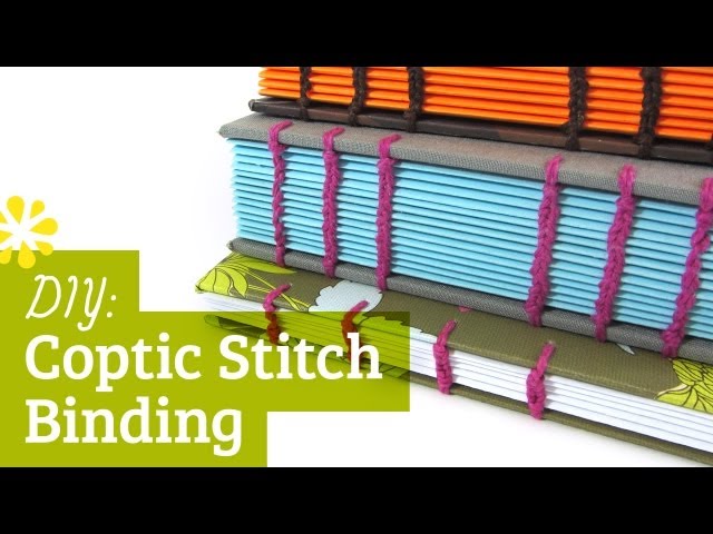 DIY Coptic Stitch Bookbinding Tutorial | Sea Lemon